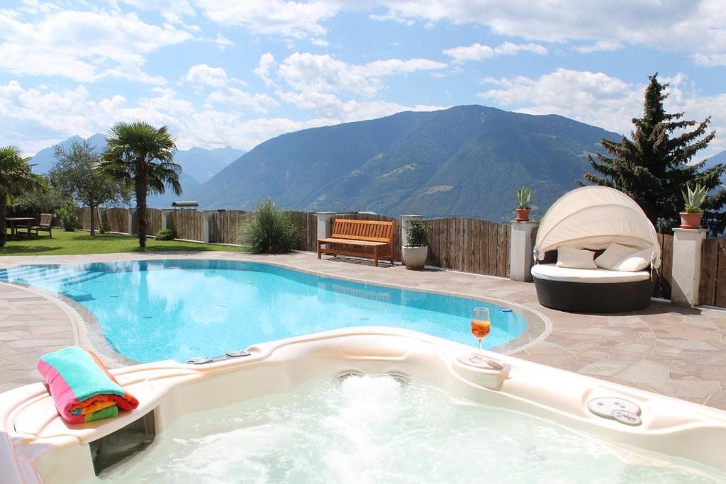 Hotel-Garni Ehrenfels 思科纳 外观 照片